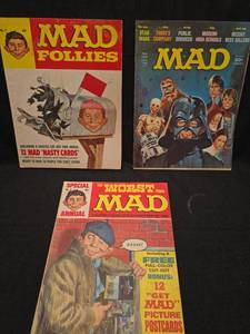 lot 4245 image: MAD Magazine Collection - Star Wars Issue and Special Editions