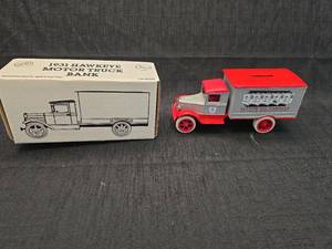 lot 4247 image: 1931 Hawkeye Motor Truck Bank ERTL Die Cast Model