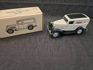 lot 4268 image: 1932 Panel Delivery Bank RCA Promotional Die Cast Vehicle