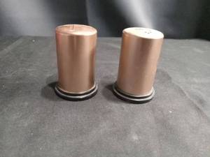 lot 4372 image: Copper Salt and Pepper Shaker Set