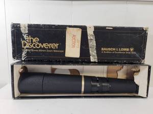 lot 78 image: Bausch & Lomb Discoverer 60mm Zoom Telescope