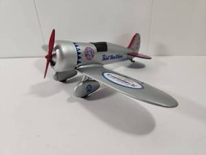 lot 131 image: Pabst Blue Ribbon Beer Promotional Die-Cast Model Airplane Bank