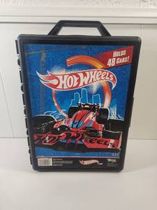 lot 148 image: Hot Wheels 48 Car Storage Case with Die Cast Car Collection