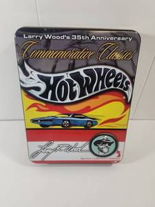 lot 149 image: Hot Wheels Larry Wood 35th Anniversary Commemorative Classics Die-Cast Case & Insert only