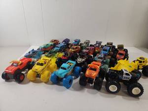 lot 155 image: Monster Truck Die Cast Toy Collection Lot 24 Total