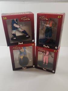 lot 162 image: Street Fighter Collectible Figures Set - Abel, Charlie, T.Hawk, Dan - FanHome