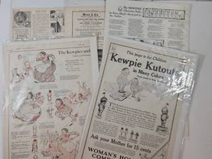 lot 204 image: Early 1900s Kewpie Doll Magazine Advertisement Collection