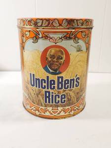 lot 210 image: Uncle Bens Rice Tin Canister