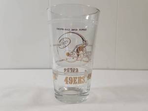 lot 221 image: San Francisco 49ers Super Bowl Champions Commemorative Glass Etched