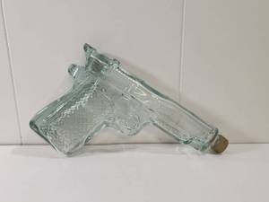lot 230 image: Hijos de Villa Tequila Glass Pistol Bottle