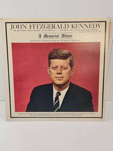lot 238 image: John Fitzgerald Kennedy Memorial Album LP Record