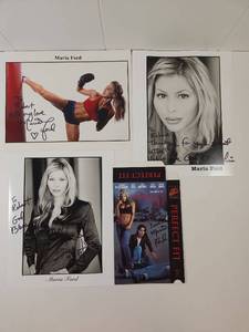 lot 246 image: Maria Ford Hand Signed Photo Collection