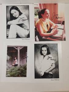 lot 247 image: Jena Malone Signed Autograph Photo Collection