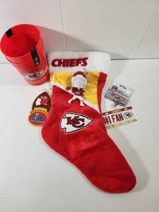 lot 303 image: Kansas City Chiefs Super Bowl Championship Holiday Gift Bundle