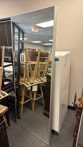 lot 106 image: Full length mirror 77 x 30 x 2.5 in