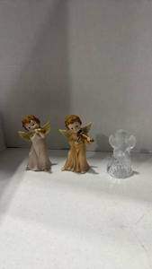 lot 2012 image: Angel Figurine Collection with a bell Angel