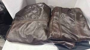 lot 2037 image: Leather pieces from chair