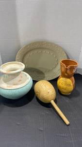 lot 2100 image: Assorted pottery and more