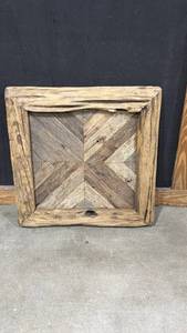 lot 3007 image: Uttermost wall decor 21 x 21 in