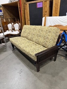 lot 5006 image: Wooden futon bed