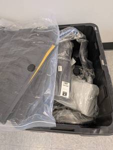 lot 11 image: Replacement seats, floor liners and misc parts  - Retail $358