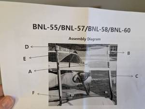 Golf Cart Front Window Shield  - Retail: $300