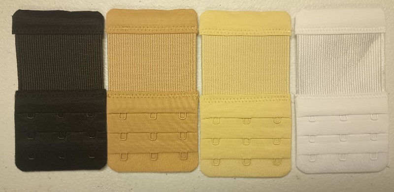lot 604 image: Bra Extender Set - 4 Colors