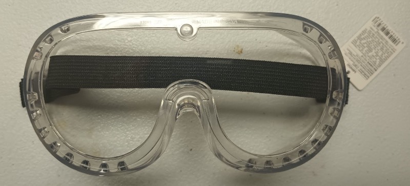 lot 606 image: Miniso Clear Safety Goggles