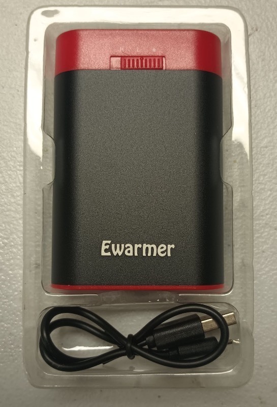 lot 616 image: Ewarmer HT671 Hand Warmer Power Bank