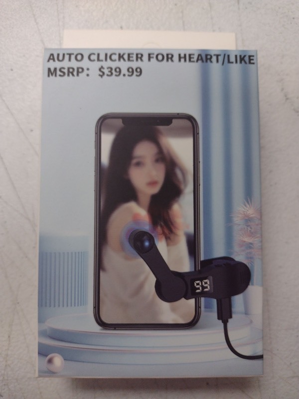 lot 628 image: Auto Clicker Device for Social Media Engagement