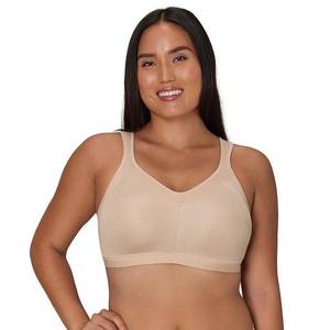 lot 256 image: Women s Playtex 4159 18 Hour Active Lifestyle Wirefree Bra (Nude 42DD)