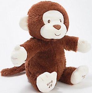 lot 312 image: GUND Animated Clappy Monkey  12
