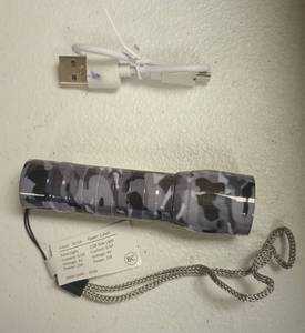 lot 323 image: Micro Stinger Rechargeable LED Flashlight with COB Work Light