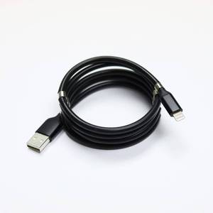 lot 327 image: DooHickey Magnetic Charger Cable for iPhone - Black