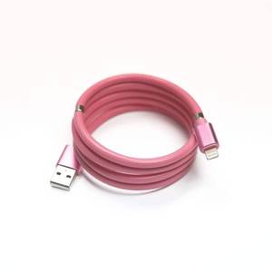 lot 328 image: DooHickey Magnetic Charger Cable for iPhone - Pink