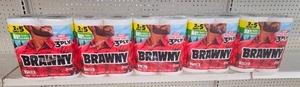 lot 538 image: 10 Rolls Brawny Family Size Tear-A-Square Paper Towels 25 Regular Rolls.
