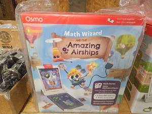 lot 620 image: Osmo Math Wizard and the Amazing Airships iPad & Fire Tablet-Ages 6-8Grades 1-2-Mental Math Addition & Subtraction-Curriculum-Inspired-STEM Toy-Kids-