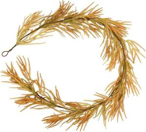 lot 3133 image: MUMTOP 6.2 FT Artificial Norfolk Pine Garlands, Real Touch Autumn Pine Garland, Fall Artificial Garland for Fall Thanksgiving Mantle Table Front Door Wall Window Indoor Outdoor Holiday Home Decor