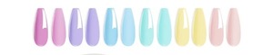 lot 3180 image: LKE Pastel Gel Nail Polish Kit Spring Easter Gel Polish Set