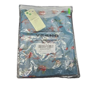 lot 3188 image: YESNO Womens Casual T-Shirt Summer Short Sleeve Loose Fit Tops Crew Neck Side Slits Tees BEC Medium