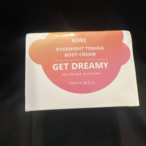 lot 3256 image: KOEC Get-Dreamy Overnight Toning Body Whip 3.38 Oz BNIB Sealed