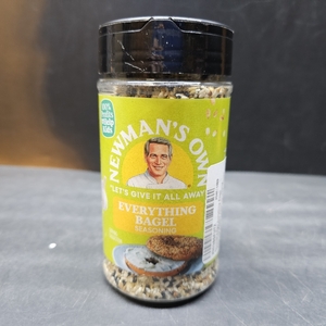 lot 3303 image: Newmans Own Everything Bagel Seasoning, 7.91 Ounce Bottle