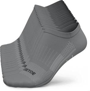 lot 3421 image: No Show Socks Women, 8 Pairs Low Cut Ankle Anti-slid Athletic Casual Invisible Liner Running Socks