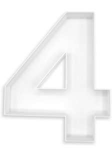 lot 3432 image: LQUALYN 10 Fillable Cardboard Tray for Birthday Anniversary Party Decorations Strawberries Chocolate Sweets Candy Container Box (4, White)