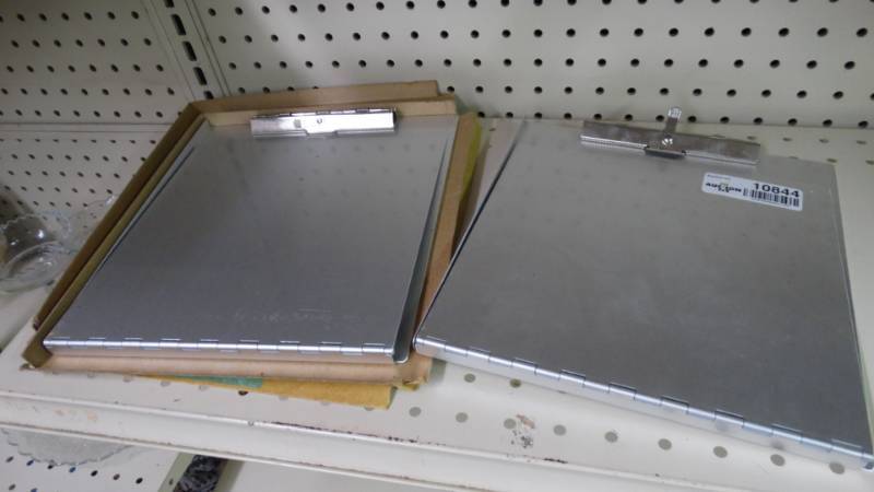 lot 10844 image: 2 clip boards