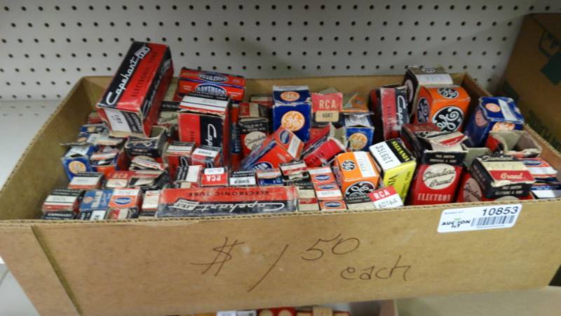 lot 10853 image: Various brands of nos tubes