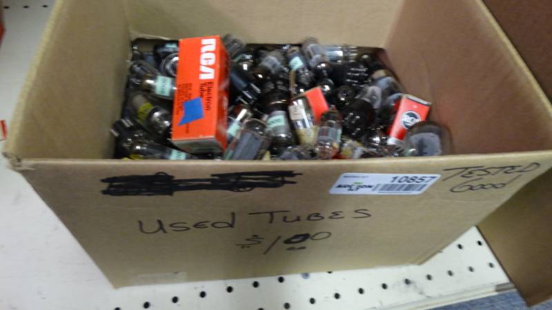 lot 10857 image: Various brands of nos tubes