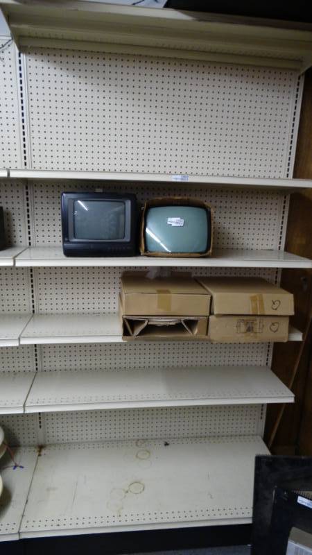 lot 10893 image: 4ft wide shelving section. NO CONTENTS
