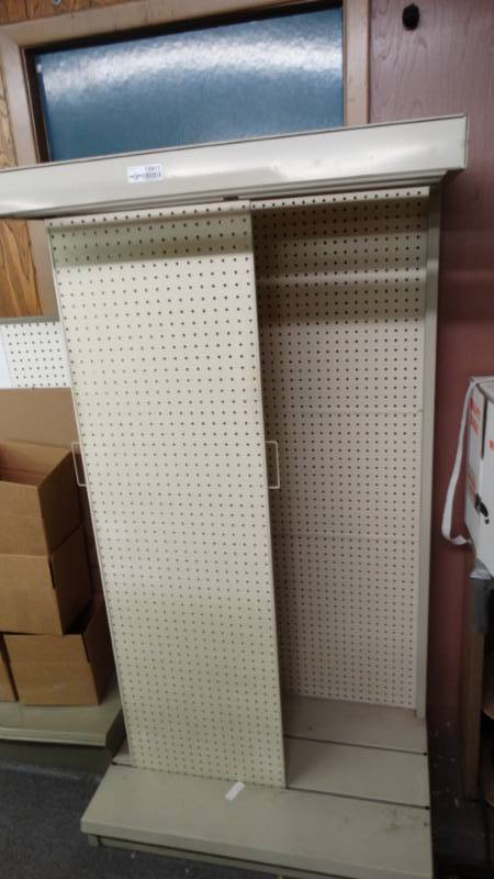 lot 10911 image: 3ft wide shelving section. NO CONTENTS