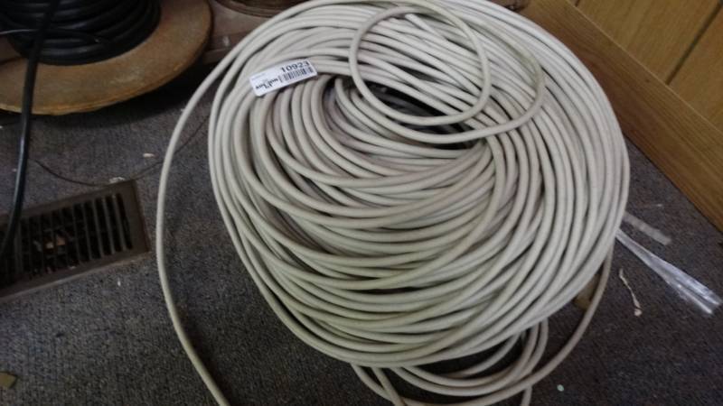 lot 10923 image: Big roll of cable.